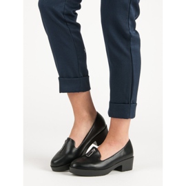 Comer Schwarze Schuhe mit hohen Absätzen 1