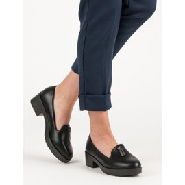 Comer Schwarze Schuhe mit hohen Absätzen 2