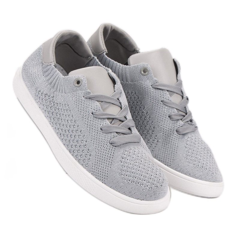Bequeme Sportschuhe grau 1