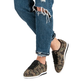 Moro-Turnschuhe braun grün 2