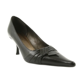 Lederpumps schwarz 1