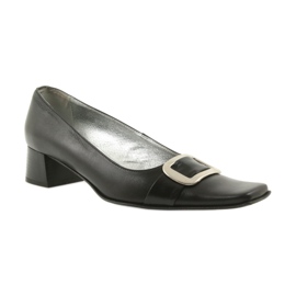 Lederpumps schwarz 1