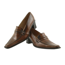 Lederschuhe Eksbut 864 braun 2