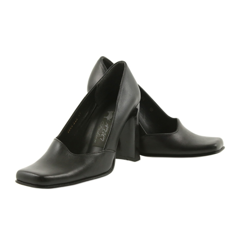 Lederpumps Atut 988 schwarz 2