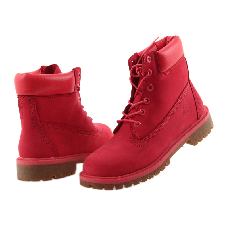 Timberland 6 ZOLL PREMIUM WASSERDICHT rot 4