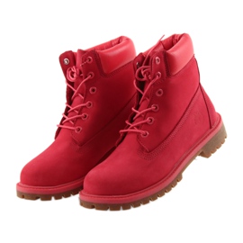 Timberland 6 ZOLL PREMIUM WASSERDICHT rot 3