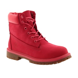 Timberland 6 ZOLL PREMIUM WASSERDICHT rot 1
