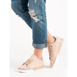 Anesia Paris Powder Sneakers mit Glitzer rosa 1