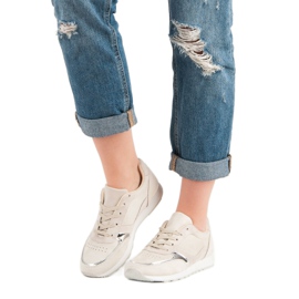 Jumex Bequeme Sportschuhe braun 1