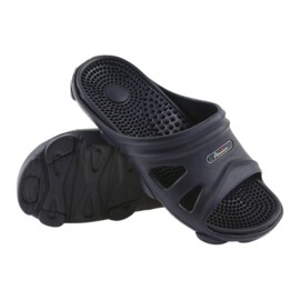 Marineblaue Badeschuhe für Herren von American Club navy blau 3