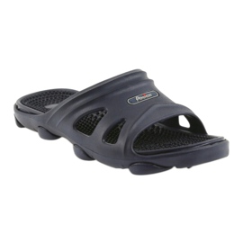 Marineblaue Badeschuhe für Herren von American Club 1