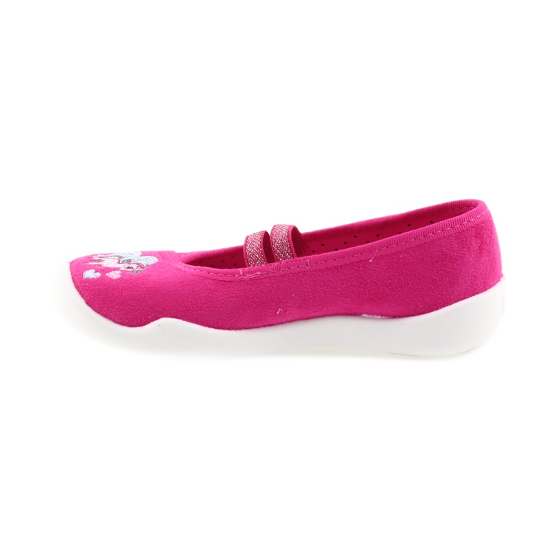 Befado Kinderschuhe Ballerinas Hausschuhe 116X237 rosa 2