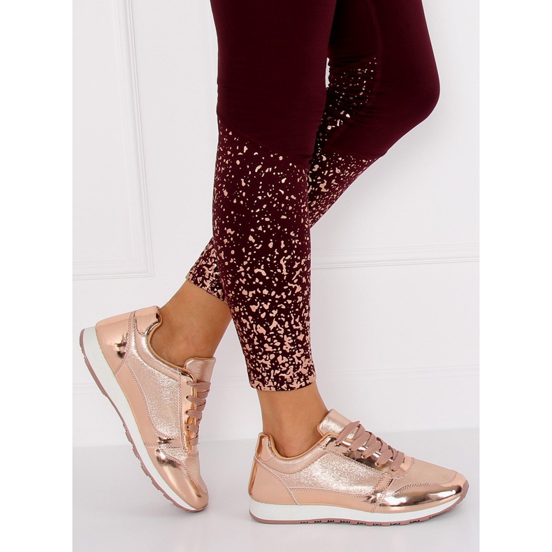 Rosa LR88082 Champagner Sportschuhe 2