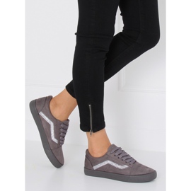 Graue Vans Sneaker B318-10 Dunkelgrau 2