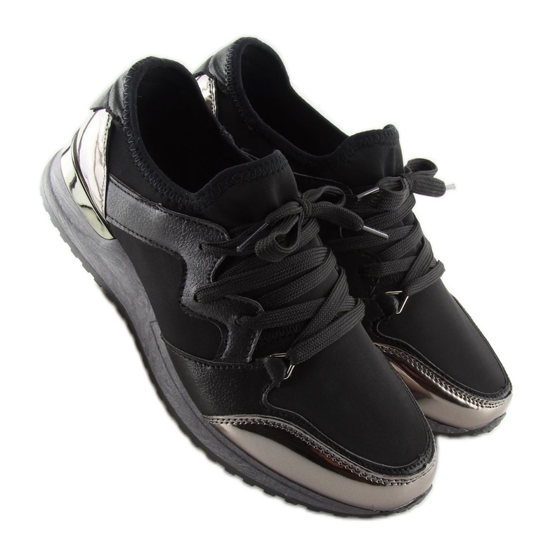 Schwarze Sportschuhe 6241 Schwarz 1