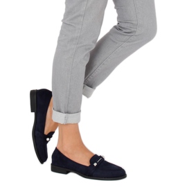 Damen Slipper marineblau 3117 Blau 1