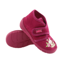 Befado rosa Kinderschuhe Hausschuhe 529P026 3