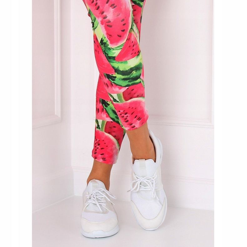 Ultraleichte weiße BY-069 Weiße Sportschuhe 1