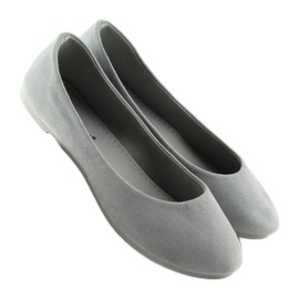 Graue Damen Ballerinas JX1018 Grau 1