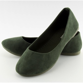 Grüne Damenballerinas JX1018 Grün 1