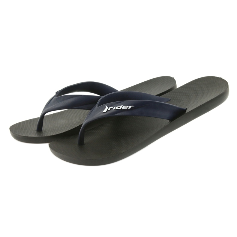 Rider Flip-Flops Herrenschuhe marineblau schwarz 4