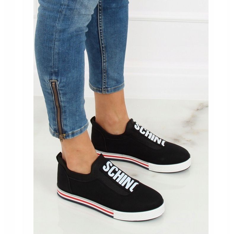 Schwarze Damen Sneaker NB269P Schwarz 1