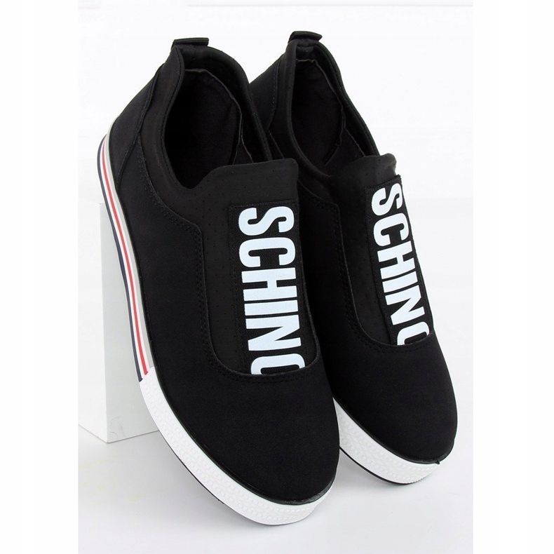 Schwarze Damen Sneaker NB269P Schwarz 2