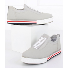 Graue graue Damen-Sneakers NB269P Grau 2