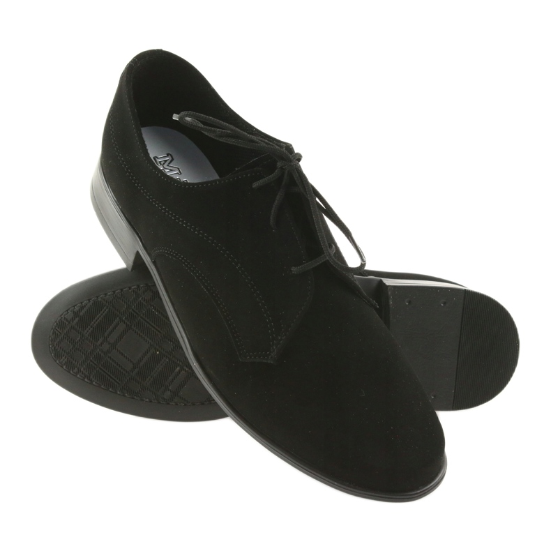 Miko Kinderschuhe, Wildleder, schwarze Kommunionschuhe 3