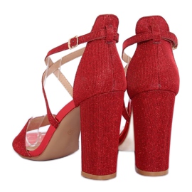 Sandalen am Pfosten rot NC791 Red 1