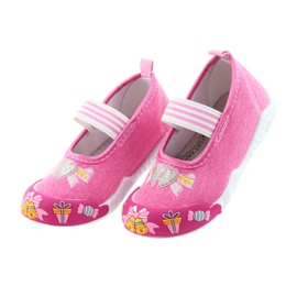 American Club rosa Kinder-Sneaker mit Gummizug 29/19 5