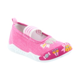 American Club rosa Kinder-Sneaker mit Gummizug 29/19 1