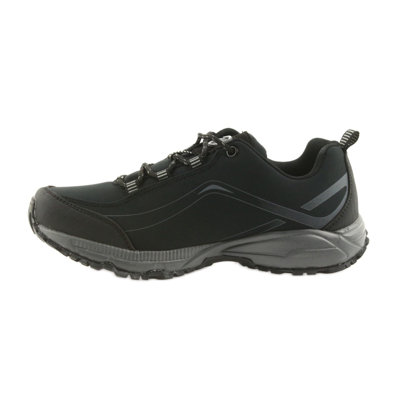 American Club ADI gebundene Sportschuhe American Waterproof Softhell WT04 / 19 schwarz 2