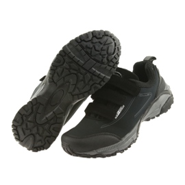 American Club ADI Damen Sportschuhe mit Klettverschluss American wasserdichte Softshell WT08 / 19 schwarz 5