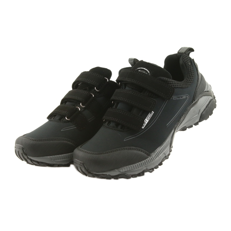 American Club ADI Damen Sportschuhe mit Klettverschluss American wasserdichte Softshell WT08 / 19 schwarz 4