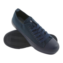 American Club LH05 marineblaue Turnschuhe 5