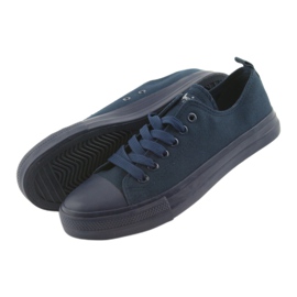 American Club LH05 marineblaue Turnschuhe 4