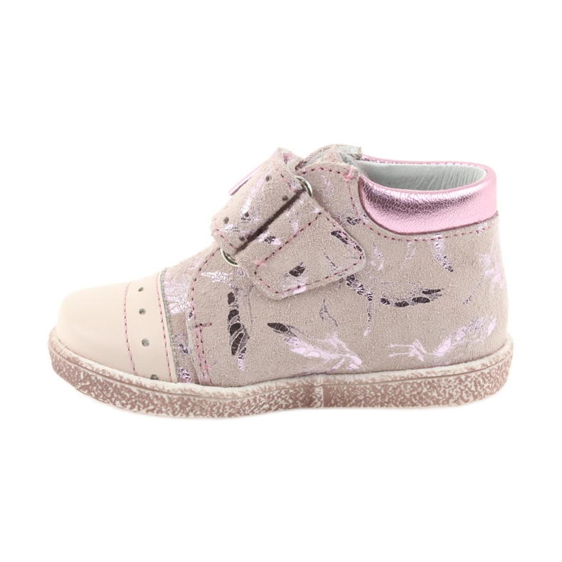 Klettstiefeletten Kinderschuhe Ren But 1535 rosa Flamingos 2