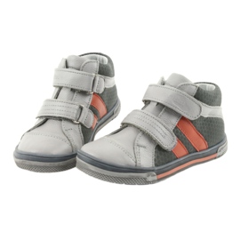 Booties Kinderschuhe Velcro Ren But 3225 grau / orange mehrfarbig marineblau 3
