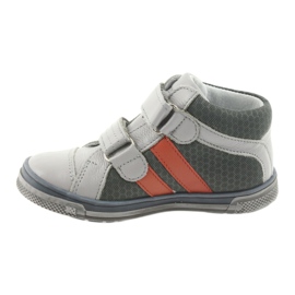 Booties Kinderschuhe Velcro Ren But 3225 grau / orange mehrfarbig navy blau 2