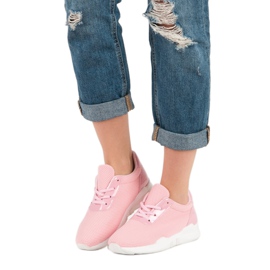 Modische Sportschuhe rosa 1