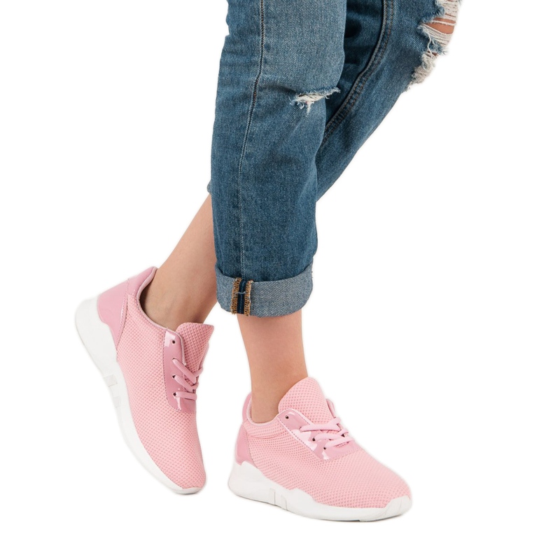 Modische Sportschuhe rosa 2