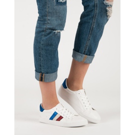 Comer Weiße Sneaker zum Schnüren 1