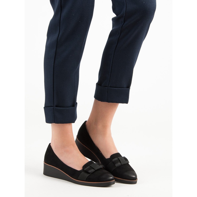 Pumps mit Schleife VINCEZA schwarz 1