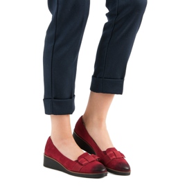 Pumps mit Schleife VINCEZA rot 1