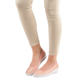 Comer Rosa Ballerina auf Keil 2