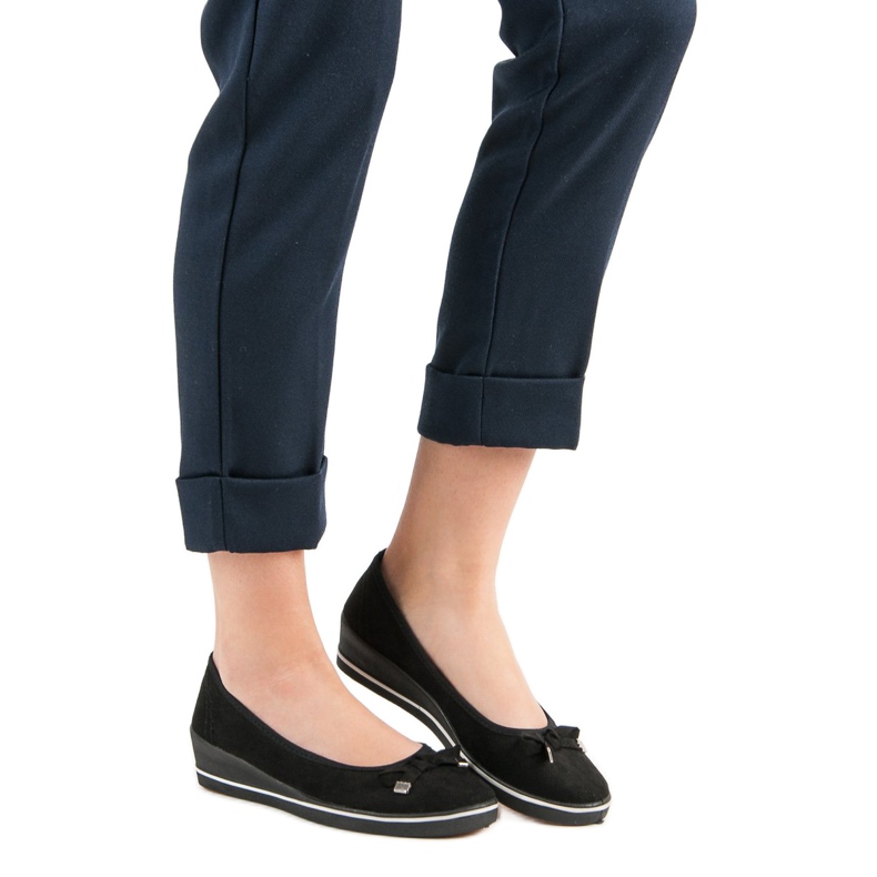 Keilpumpen schwarz 2