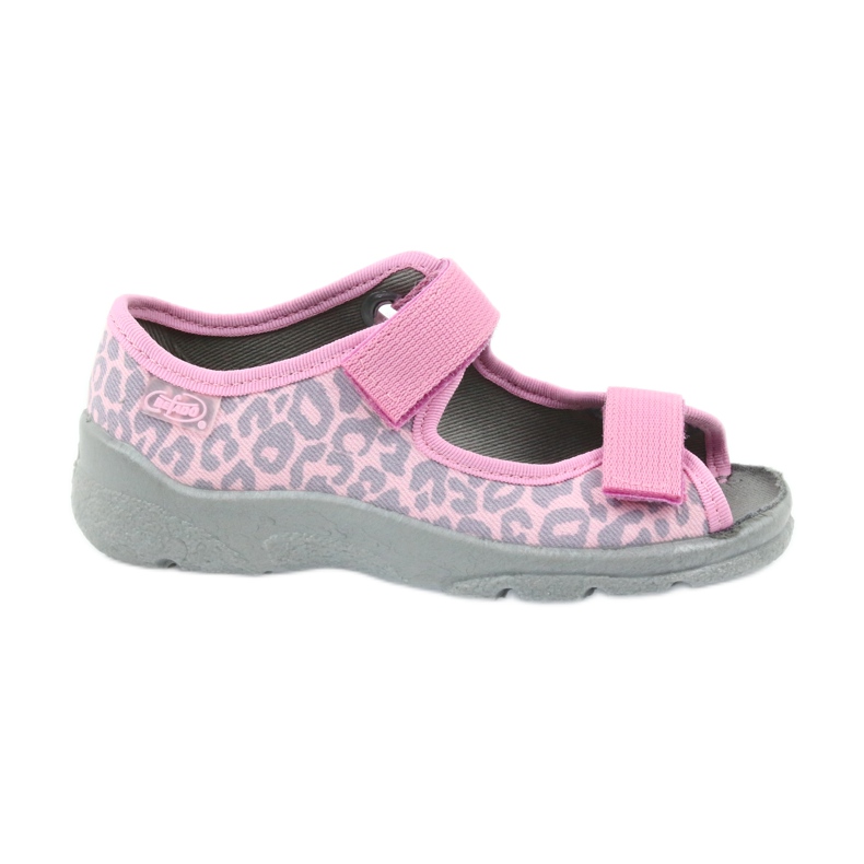Befado Kinderschuhe 969X092 rosa grau 1