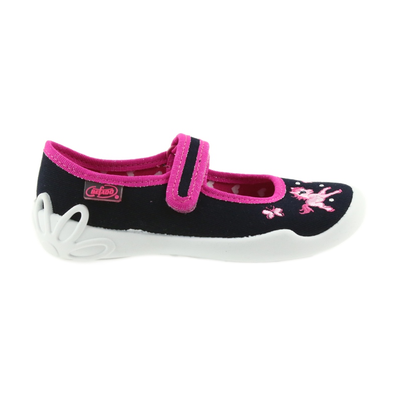 Befado Kinderschuhe 114X323 rosa marineblau 1