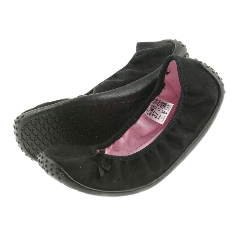 Befado Ballerina Damenschuhe 893Q093 schwarz 4